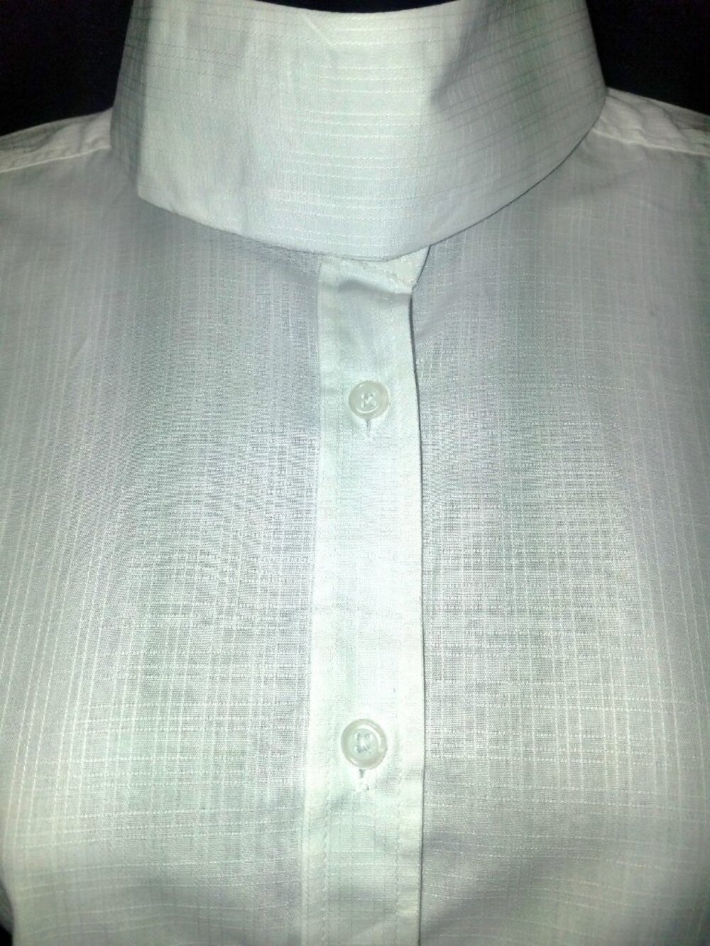 RJ Classics traditional collar Equestrian WHITE HUNT SHIRT NEW sz 30, 42, 46, 48